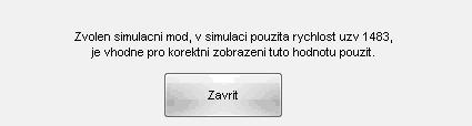 Pokud se uživatel zmýlí a zadá vyšší počet než je maximální, či zadá lichý počet, následuje před spuštěním vlastní fokusace jedno z upozornění dle Obr.