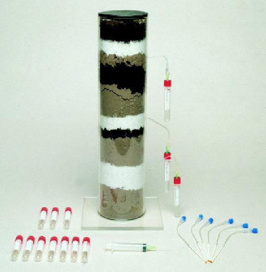 TEORETICKÁ ČÁST 3.2.3.2 Soil Moisture Rhizon vzorkovače Pro extrakci půdního roztoku jsou v poslední době často vyuţívány vzorkovače zvané Soil Moisture Rhizon samplers [10, 13, 18, 56] (Obr.
