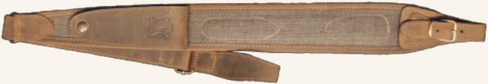 103 cm, BR 07/EX/2. Dľžka max. 115 cm. Waterproof treated rifle sling with Explorer and leather. It is completely lined in anti-slip, adjustable length.