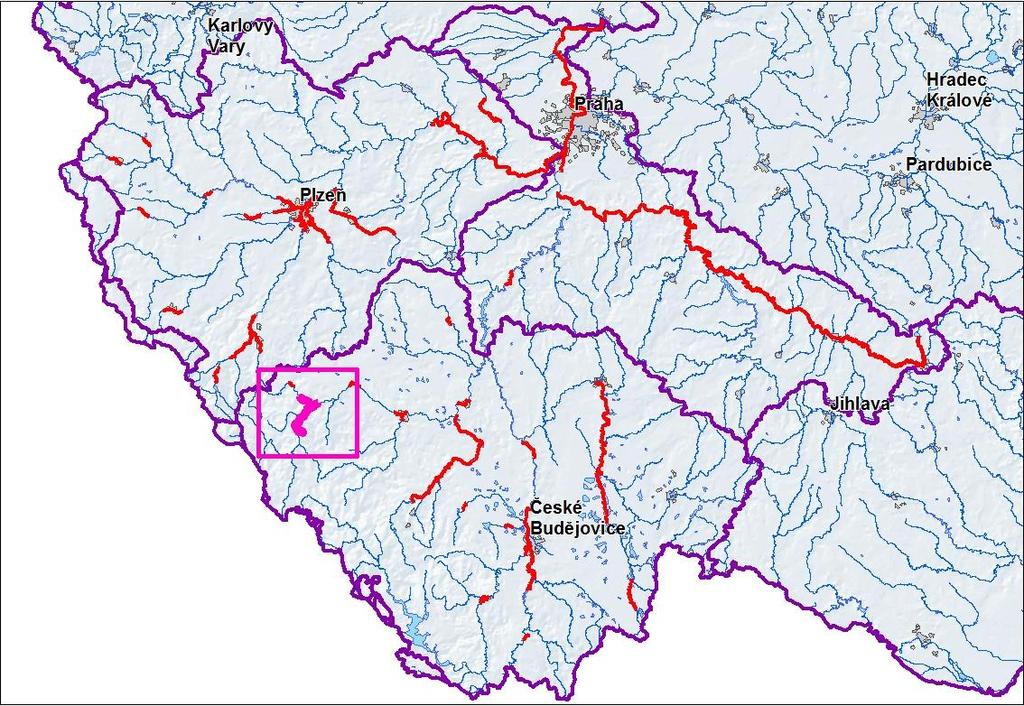 Dokumentace oblastí s významným povodňovým rizikem DÍLČÍ POVODÍ HORNÍ VLTAVY ZPRÁVA OTAVA 10100013_4 - Ř. KM 86,700 89,600 OTAVA 10100013_5 - Ř.