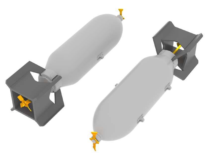 648137 Mk.82 bomb w/ airbrake late 1/48 6 ks amerických neřízených pum.