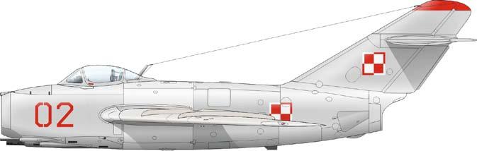 1/72 (Brassin) 672008 MiG-15 seat 1/72 (Brassin) 672021 MiG-15 air brakes 1/72 (Brassin) Polské letectvo, 1.