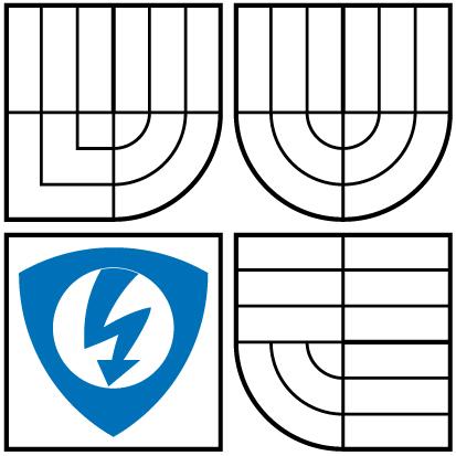 VYSOKÉ UČENÍ TECHNICKÉ V BRNĚ Fakulta elektrotechniky a komunikačních technologií Ústav mikroelektroniky Diplomová práce magisterský navazující studijní obor Mikroelektronika Student: Bc.