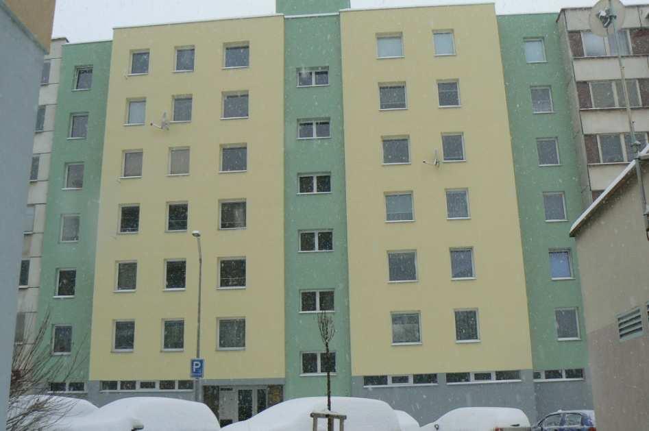 Rekonstrukce obvodových konstrukcí obytného objektu v ulici Třebízského čp.