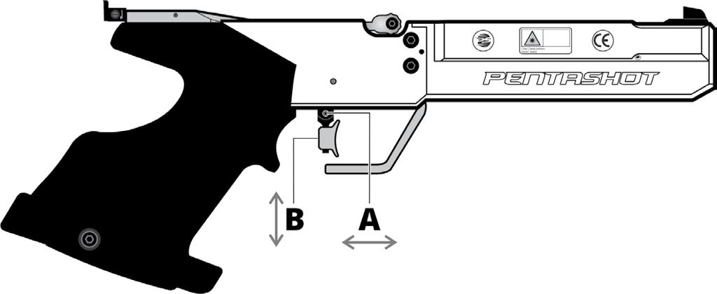 Class 1 lasser product EN/IEC 60825 10a 10b 10c Pokud šroub klade příliš velký odpor, nepokoušejte se ho překonat větší silou. Mohli byste zničit závity v těle laserové hlavně.