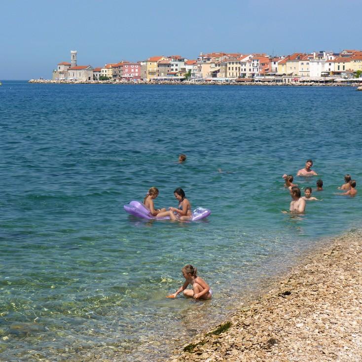 den Přestup v Ljubljani, vlakem do nejmalebnějšího slovinského přímořského města PIRAN, perla slovinské Riviéry,