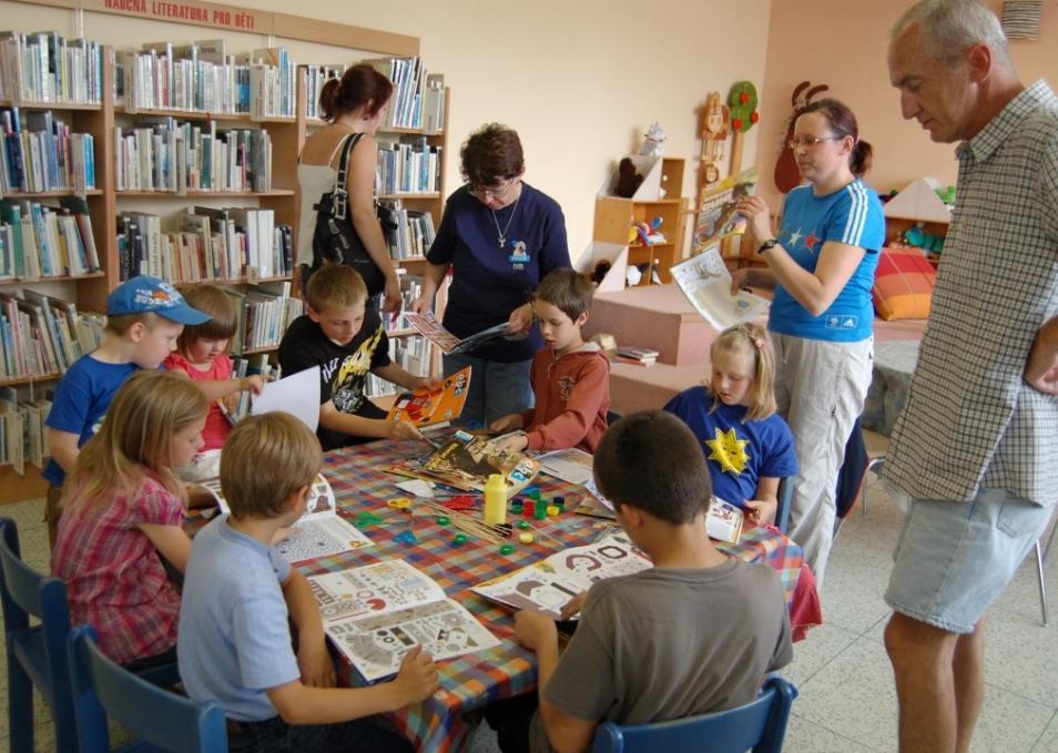 Pomáháme rodině Místo pro volný čas dětí Podpora přípravy do školy Individuální podpora