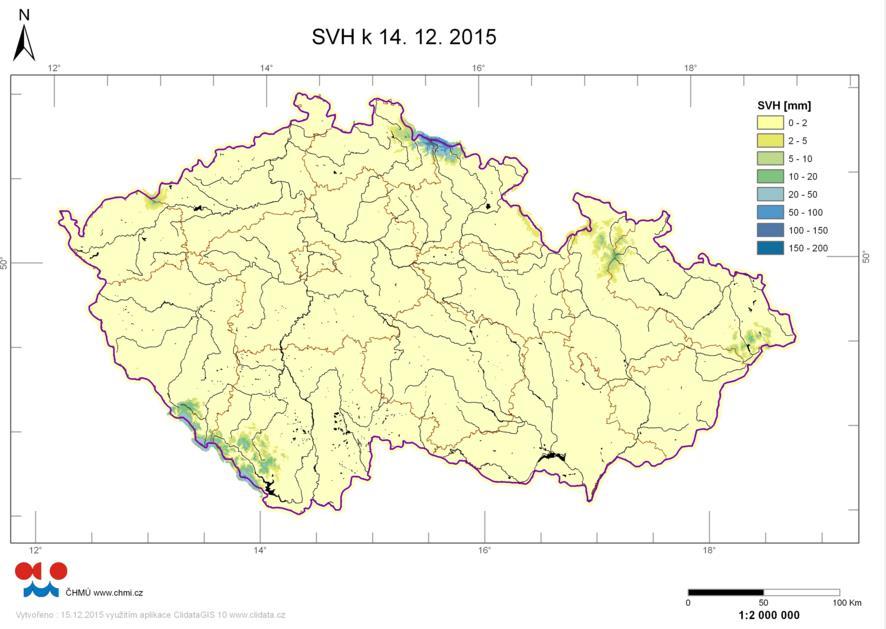 Mapa rozložení