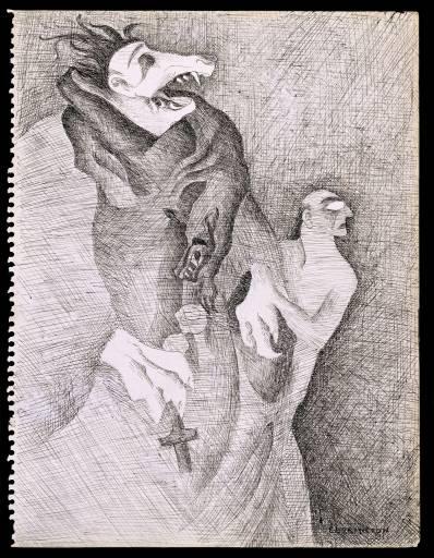 Obr. 28 Leonora Carrington, Znáte mou tetu Elizu?