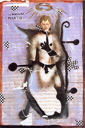 Obr. 62 Julio Galán, Druhý hřích, 1994,
