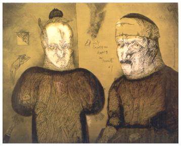 Obr. 66 José Luis Cuevas, Doktor Rudolf van