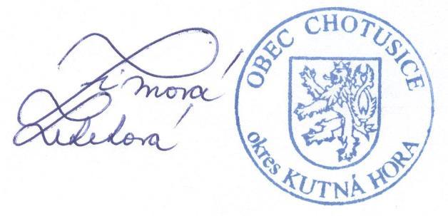 Usnesením č. 110/2018 ZO Chotusice schvaluje objednat výrobu jednoho kusu kontejneru KOVO, spol. s r.o., Borek 18, Horka I.