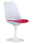 90 cm 1 1 452 Kč KŘESLO PŮLMĚSÍC designové křeslo červené a černé Otočné, bílý skelet ve vysokém lesku,