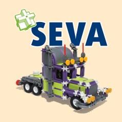 Výstava nabídne také dětskou hernu s kostičkami Seva a Mosaic Color. Návštěvníci budou mít možnost zakoupit si nové SEVA dílky a stavebnice Seva.