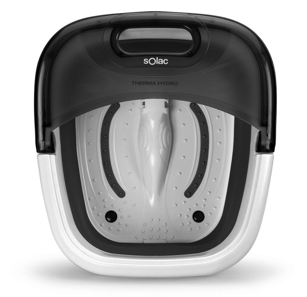 MOD. ME7756 HIDROMASAJEADOR DE PIES INSTRUCCIONES DE USO FOOT MASSAGER INSTRUCTIONS FOR USE HYDROMASSEUR PLANTAIRE MODE D EMPLOI FUSSMASSAGEGERÄT FÜR NASSMASSAGE GEBRAUCHSANLEITUNG HIDROMASSAJADOR DE
