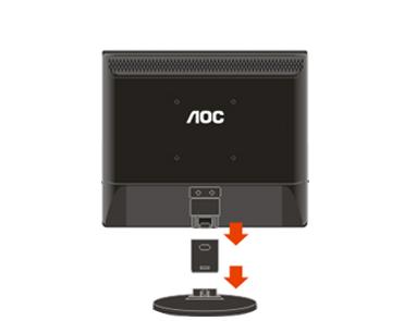 Instalace stojánku Nainstalujte stojánek
