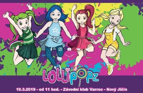 neděli 10.3.2019 v závodním klubu Varroc se uskuteční představení Lollipopz. Prodej vstupenek na tuto akci v kanceláři odborů od středy 6.2.2019 od 6,30.
