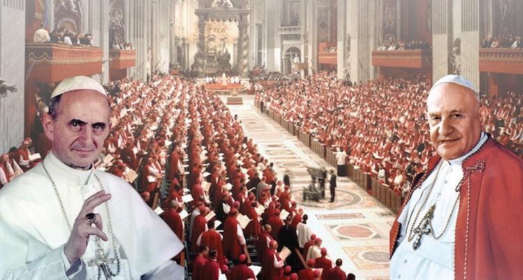 Druhý Vatikánský koncil 1962 1965, Jan XXIII., Pavel VI.