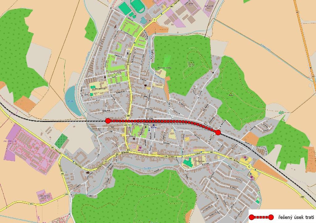 8.3.2 Kuřim Železniční trať: KJŘ č. 250 (TÚ č.