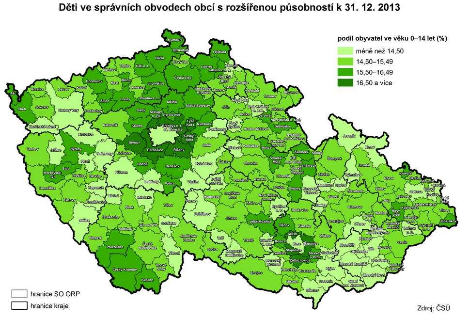 obvodech obcí s