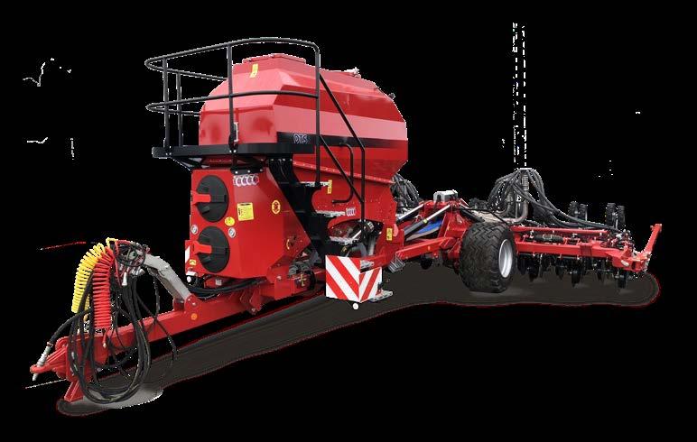 AGRI SEEDING 3-9 m 100 340 k SECÍ STROJ DTS Rovnoměrné uložení osiva. Přihnojování jako volitelná výbava.