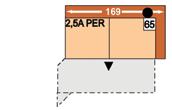 695 Kč 25 795 Kč 26 895 Kč 64 2,5APEL 65 2,5APER 169 2,5-sedák s funkcí trapézového příčného lůžka, područka vlevo vpravo, možné pouze v kombinaci s