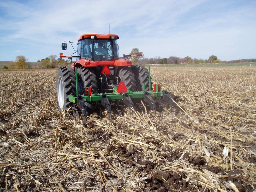 Vertical tillage improve