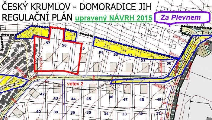 Rozhodnutí o námitce námitce se vyhovuje, resp. je již upraveným NÁVRHEM vyhověno.