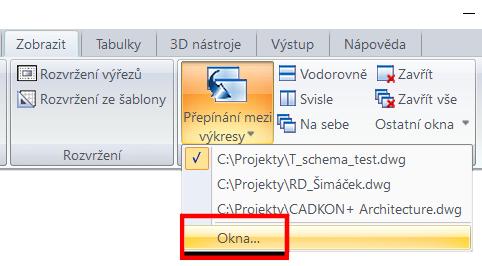 Pokud zvolíte např. příkaz Ořež, pak s přidrženou klávesou SHIFT příkaz Ořež prodlužuje. V rámci příkazu Ořež je možné vybírat vnořené hrany bloků.