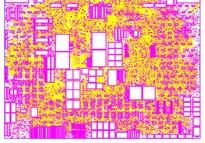 Zhodnocení rozvržení plochy čipu (Floorplanning) Cílem je umístit jednotlivé bloky a standardní buňky tak, aby propojovací nástroj rychle konvergoval.