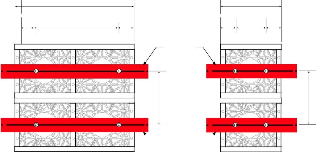 5 mm Zkrácený modul - 2 truhlíky Zkrácený modul jeden truhlík