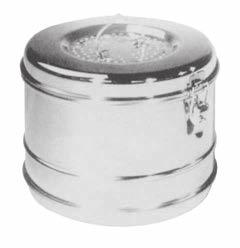 BUBNY STERILIZAČNÍ STERILIZATION DRUMS F BUBNY STERILIZAČNÍ PRO PARNÍ STERILIZACI STERILIZATION DRUMS FOR STEAM STERILIZATION Buben sterilizační Sterilization drum 136 91 1275 125 80 mm 136 91 1276