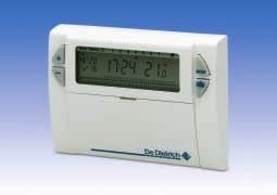 ð 2 typy prostorov ch termostat k instalaci v referenënì mìstnosti jsou k dispozici jako zvl ötnì p ÌsluöenstvÌ Programovateln prostorov termostat Obalov jednotka AD 137 Tento termostat zajiöùuje