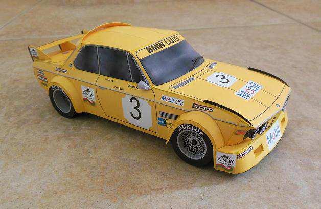 BMW 3.0 CSL, ETCC 1979 kód: MM024 Model obsahuje 2,5 strany A4 dílů a 2 strany schématu a Jedná se o model vozu BMW 3.