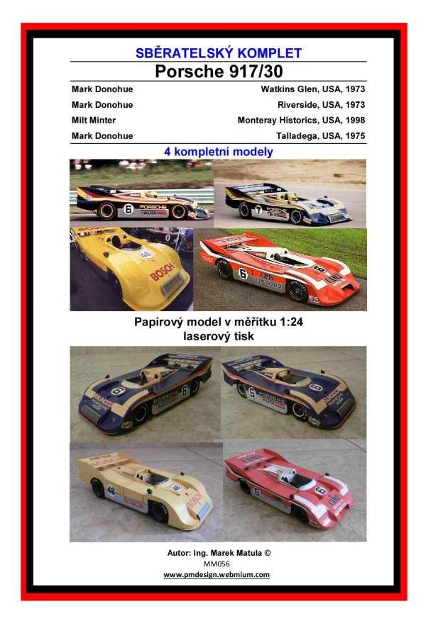 917/10 Loos 1973 kód: MM052 Model obsahuje 3 strany A4 dílů a 2 strany schématu a návodu, a je určen pro pokročilejší modeláře.