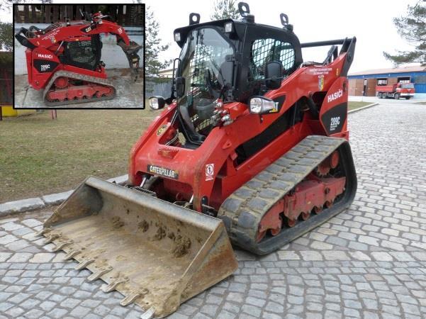 Smykový nakladač CAT 289C / CAT 262C / UNC 750 jednoduché zemní práce, nakládka zeminy či jiného sypkého materiálu