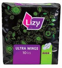 Lizy Ultra wings hygienické vložky 10 ks 24 90 1 Big Soft Plus toaletní papír 2-vrstvý
