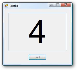 Př. hrací kostka public partial class oknoprogramu : Form { Random kostka = new Random(); public oknoprogramu() {