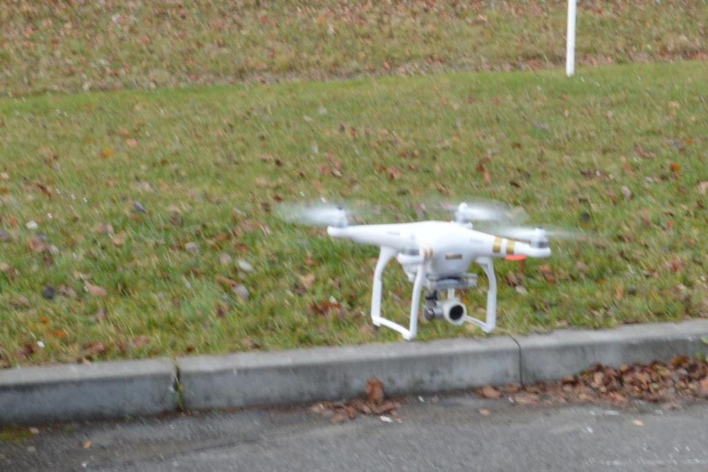 Dron před