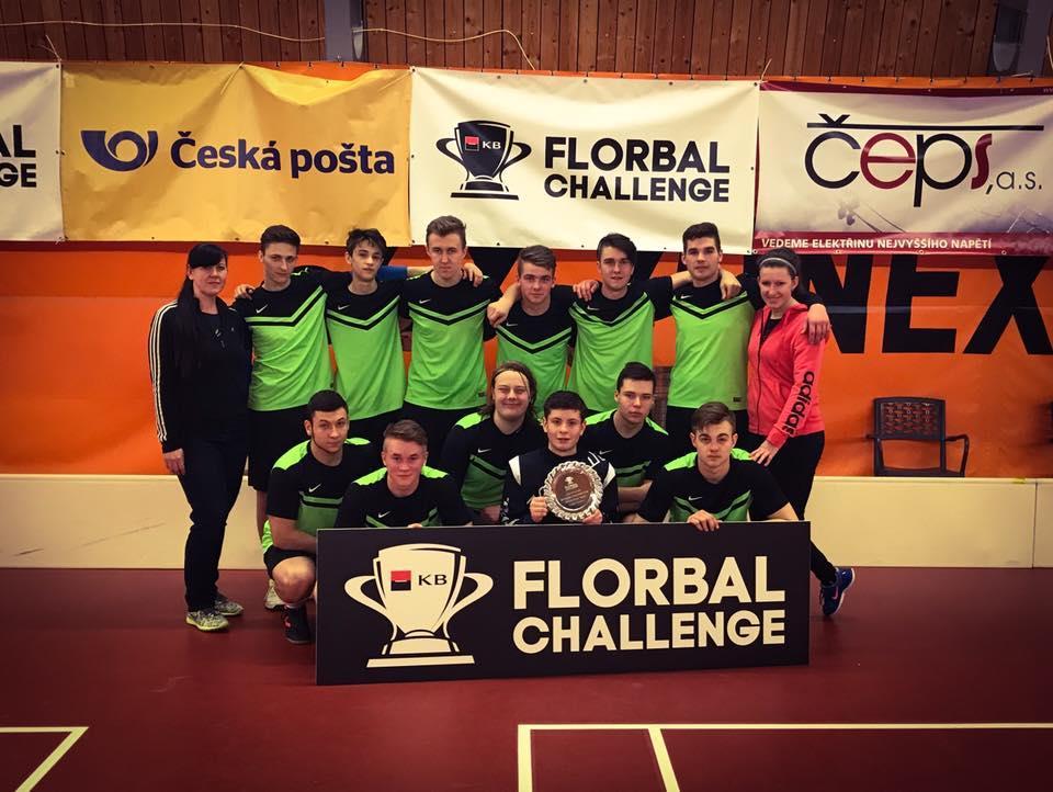 ČR Naši florbalisti v národním finále soutěže KB FLORBAL CHALLENGE,