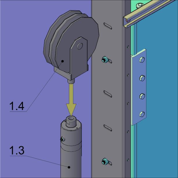 5. MONTÁŽ HYDRAULICKÉHO VÁLCE Hydraulický válec [1.