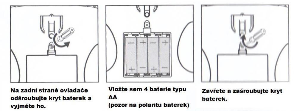 Příprava před vzletem - Držák telefonu zasuňte po kolejnici na zadní ovladače, až uslyšíte cvaknutí vezměte šroubek a přišroubujte držák