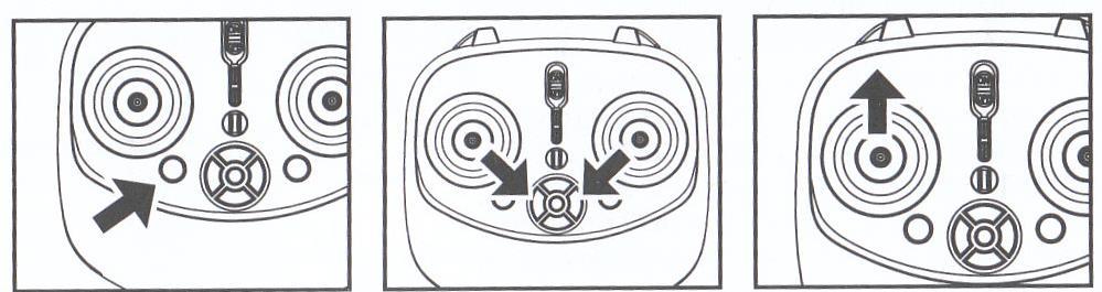 lepší vznášení a návratovou funkci Ovládání dronu - Pro nastartování dronu můžete kliknutím na jednotlačítkové vzlétnutí/přistání, přičemž dron vystoupá do přednastavené výšky, nebo