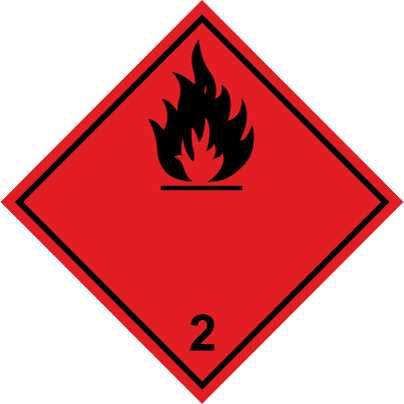 ODDÍL 14: INFORMACE PRO PŘEPRAVU (pokračování) 14.1 UN číslo: UN1950 14.2 Oficiální (OSN) pojmenování pro přepravu: AEROSOLY, hořlavé 14.3 Třída/třídy nebezpečnosti pro přepravu: 2 Štítky: 2.1 14.