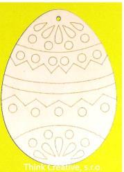 (13x10 cm) - dřevěný