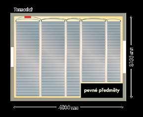 topné folie ECOFILM ECOFILM C FOLIE PRO STROPNÍ VYTÁPĚNÍ Vytápění je založeno na stejném principu jako sálavé panely ECOSUN, tj. na principu infračerveného sálavého vytápění.