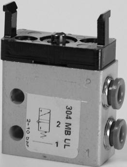 o vnûj ím 4 mm do zabudovaného nástrãného roubení (závitové otvory M) By hose of external 4 mm into built-in socket union joint (thread hole M) libovolná Any Jmenovit prûtok / Nominal flow 00 Ndm min