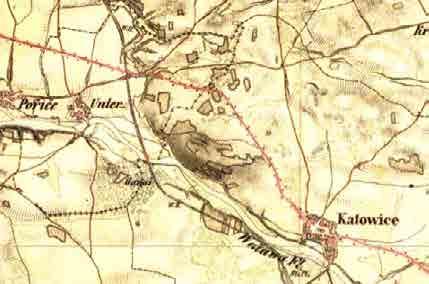 8) Historický plán hradiště podle K. Špačka z roku 1861.