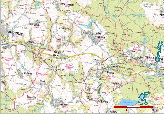 Mapa NATURA 2000 Mapa Ochrana přírody C.II.8.