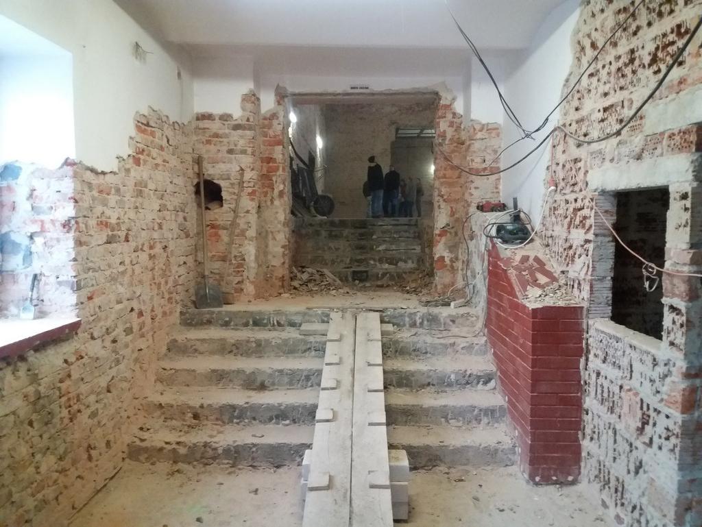 prací na kinosále